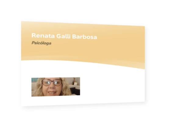 Teaser business card 3D